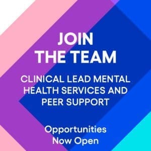 Clinical Lead, Mental Health & Peer Support